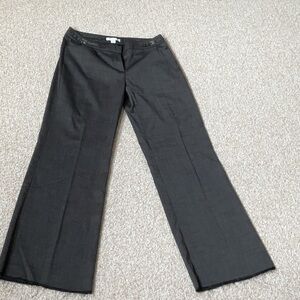 New York and Company Classic Brown Wide-Leg Trousers
